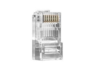 Conector conex intelbras 1000 rj45 cat 6e 50un