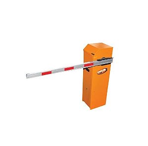 Cancela ppa barrier brushless laranja 3 metros slim - braco em aluminio