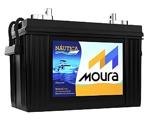 Bateria estacionaria selada pb-acido 12v 105ah - moura kit