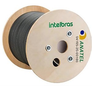 Cabo asu80 optico intelbras - 12fo bobina 3km