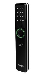 Fechadura digital intelbras ifr 7001+ smart embutir sem maçaneta preta