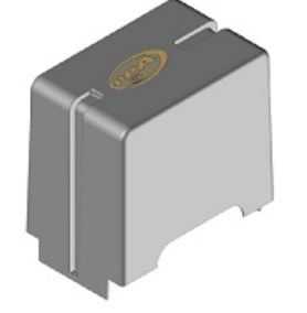 Tampa motor deslizante ppa dz hub legero preto