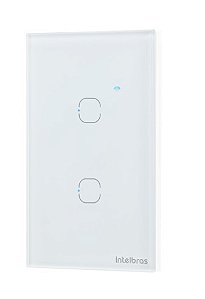 Automacao interruptor inteligente wifi intelbras eiw 1002 touch branco