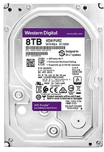 Hd sata western digital 8tb purple