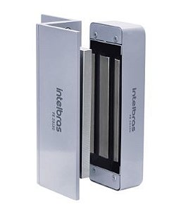 Fechadura eletroima intel fe 20150 prata c  sensor