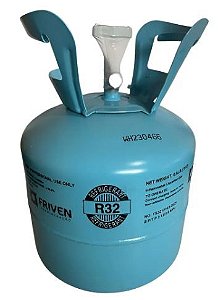 Refri - fluido refrigeracao r32 botija 9,5 kgs friven