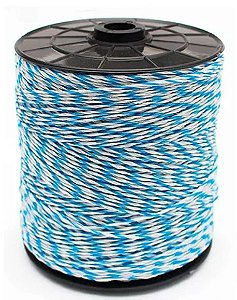 Fio eletroplastico bufallo 15x6 azul 500mts