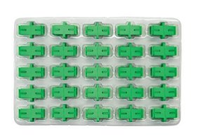 Adaptador optico simplex sc apc - xfa 2 sc intelbras