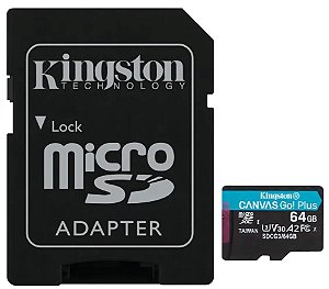 Cartao micro sd kingston 64gb para sistemas de seguranca eletronica
