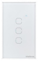 Automacao interruptor inteligente zigbee intelbras eiz 1003 touch branco