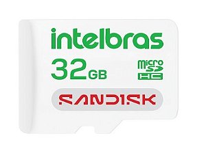 Cartao micro sd 32gb para sistemas de seguranca eletronica san disk