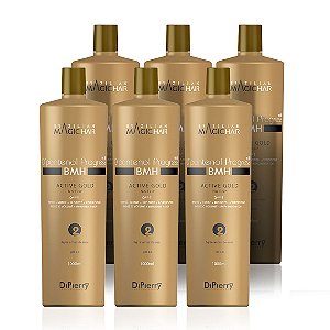 Kit Active Gold No frizz  1000 Ml  ( 6 unidades )