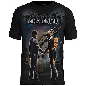 Camiseta Masculina Pink Floyd Wish You Were Here