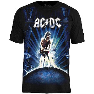 Camiseta  Masculina Ac/dc Ballbreaker