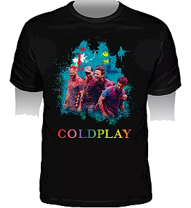 Camiseta Baby Look Coldplay