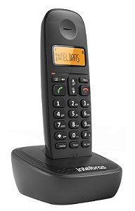 Telefone sem fio Intelbras TS 2510 preto