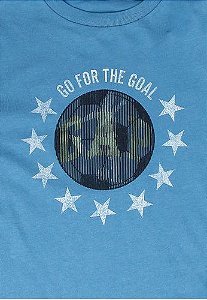 Camiseta azul GAP