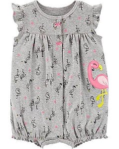 ROMPER CINZA DE FLAMINGOS DA CARTERS 16556919