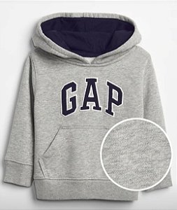 blusa da gap cinza