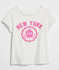 Camiseta branca GAP Neu York