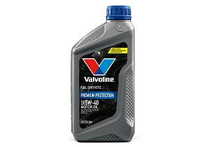 Valvoline PREMIUM PROTECTION 5W40 946ml API SP - Atende Motores 3 cilindros e sistema Start Stop