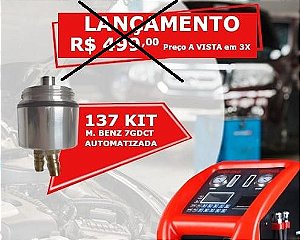 Adaptador / Conexão Kit 137 para Câmbio Mercedes Benz 7G DCT - MB 724.0