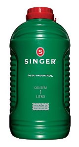 Óleo Industrial para Máquinas de Costura SINGER 1 Lt ISO VG-22 Lubrificante Multiuso