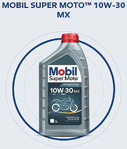 Mobil Super Moto 4T MX 10W30 Semissintético API SL / JASO MA2 1 LT