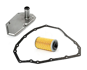 KIT de Filtros de Transmissão Interno e Externo com junta JF015 CVT - Nissan Mitsubishi Jeep Suzuki