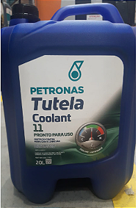 Fluído para Radiador PETRONAS Tutela Coolant 11 Pronto Uso Balde 20 Litros