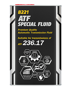 Fluído de Transmissão MANNOL 8221 OEM for MERCEDES BENZ 236.17 9G-Tronic 725.0 (NAG3) 1 Lt