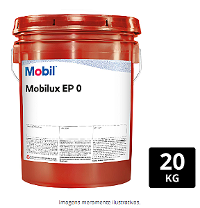 Graxa de alto desempenho Mobilux EP 0 LÍTIO 20 Kg - Graxa Industrial Multiuso NLGI 0 ISO VG 150