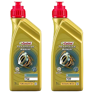 Fluído de Transmissão Castrol TRANSMAX MANUAL FE 75W KIT 02 Litros API GL-4 MB 235.73 Ford WSS-M2C200-D2