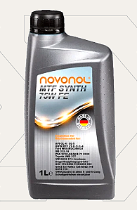 Lubrificante Sintético Novonol MTF 75W FE 75W80 API GL-4 GL-5 1L WSS-M2C200D2 VW G 052 171 MB 235.10