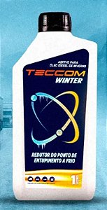 TECCOM WINTER Diesel 1 LT Aditivo Redutor do Ponto de Entupimento a Frio