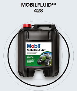 MOBILFLUID 428 10W30 20 Litros - Lubrificante de Alto Desempenho para Tratores