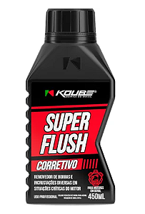 KOUBE SUPER Flush CORRETIVO 500 ml - Uso Profissional Removedor de Borras e Incrustações
