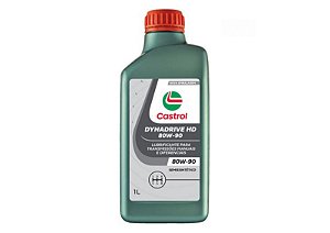 Castrol DYNADRIVE HD 80W90 Semissintético 1 L - Lubrificante para Transmissões Manuais e Diferenciais