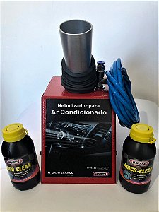 Nebulizador para AR CONDICIONADO AUTOMOTIVO - Grátis 02 limpezas Wynn´s Airco Clean + Cárdapio do Serviço