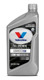 Valvoline Óleo de Motor ADVANCED MST 5W40 100% Sintético 946 Ml (ACEA C3 - Gas/Etanol/ Diesel com DPF) Dexos2