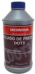 Fluído de Freio HONDA DOT 3 354 ml - ORIGINAL