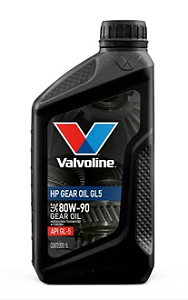 Óleo de Câmbio e Diferencial Valvoline 80W90 API GL-5 HP GEAR OIL 1 Litro