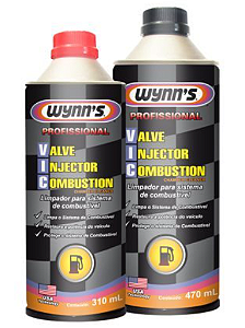 Limpador para sistema de combustível V.I.C. VALVE INJECTOR COMBUSTION 310 ml - Limpa Bicos uso em Equipamento