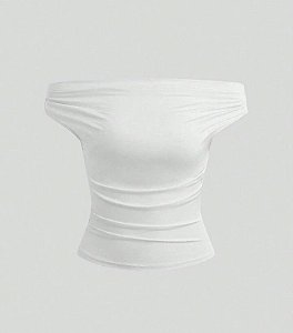 Blusa feminina ombro a ombro.