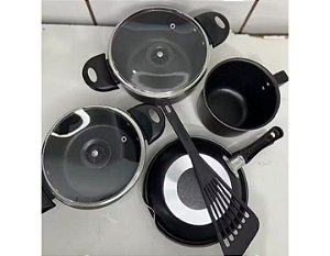 Kit de panelas, econômico.