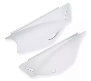 Par da tampa lateral, Lander 250 modelo 2007 em diante, cor branca.