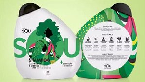 Shampoo cabelos crespos e cacheados, Natura Sou.