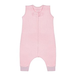 Saco de Dormir Infantil Plush Rosa 1 a 3 anos Pijama Cobertor
