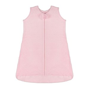Saco de Dormir Bebê Plush Rosa Pijama Cobertor