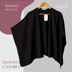 Kimono Londres Preto